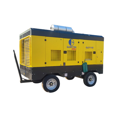품질  GLORYTEK Drilling Rig Tools Diesel Engine Driven Air Compressor Portable For Industrial 공장