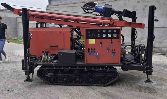 인더스트리얼을 위한 고무 크로라 바다 시추공 드릴 기계 60 kw 180m 수심