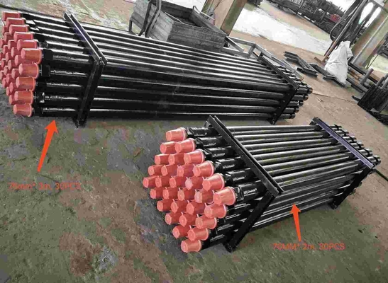76mm 3m 긴 물 우물 굴착 줄기 Api 2 3/8 "Reg 또는 2 3/8" 89mm R780