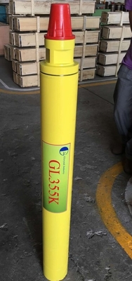 140-152mm Dth 아래로 구멍 망치 비트 바위 뚫기 고효율 공기 압력