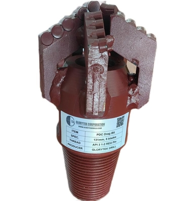 우물 훈련을 위한 5개의 블레이드 131mm Pdc 드릴용 날 끌기