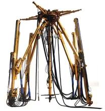 덤보 뚫기 기계 37 KW 모터 3.5-5.6 M 터널 높이 90-254mm 지름