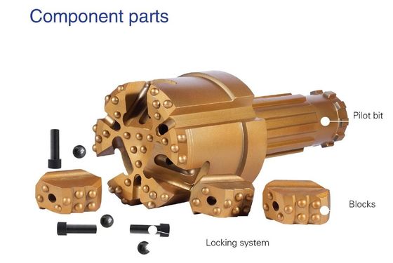 공기 순환 트리콘 롤러 비트 우물 뚫기 효율성과 신뢰성
