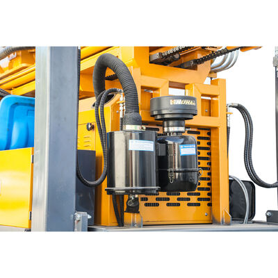 GL180R 고무 크롤러 타입 물 우물 뚫기 기구 / 뚫기 기구 뚫기 지열 펌프 우물