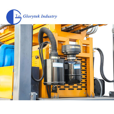 고무 크롤러 타입의 우물 드릴/시추 장비, 농업 관개 및 산업용 우물 시추