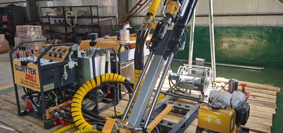 GL300 코어 드릴/드릴링 장비는 운송이 불편한 산악 지역에서 사용하기에 적합합니다.