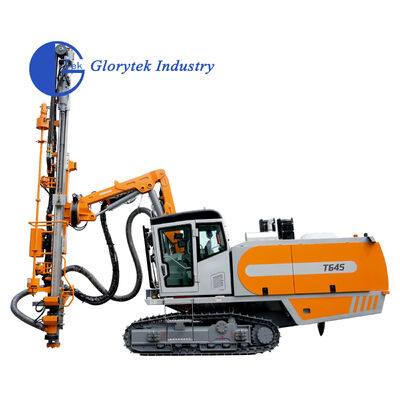 T645 Integrated Surface Top Hammer Drill/Drilling Rig With High Frequency High Pressure Full Hydraulic Rock Drills And Auto Rod Changer