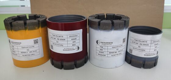 채광 탐사를 위한 긴 수명의 풀 스펙 BQ/NQ/HQ/PQ 와이어라인 코어링 다이아몬드 코어 비트