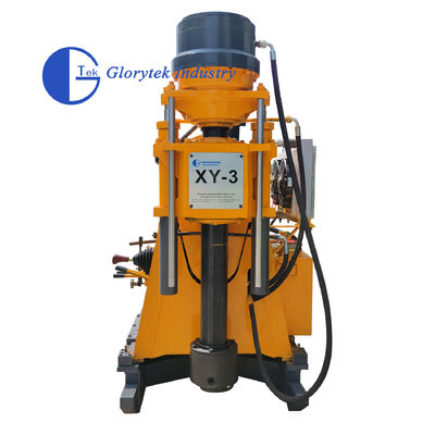 XY-3 Core Drilling Rig with 600m Drilling Depth, 96mm Spindle Inner Diameter, and 3000kg Lifting Capacity for Geological Exploration